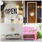 10Pcs 12 Inch Wood Circles for Crafts, Unfinished Wood Blank Wooden Door Hanger Sign